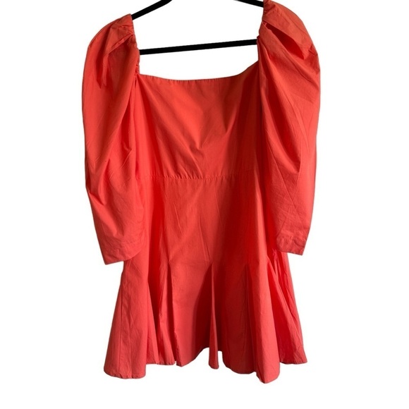 Mille Anais Dress in Melon, Size M - Picture 3 of 8